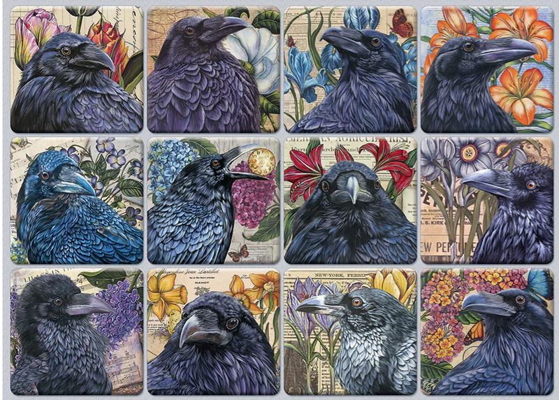 Load image into Gallery viewer, A Constable of Ravens | 1000 Piece Jigsaw Puzzle
