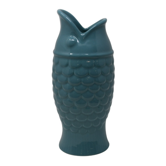 Fish Vase in Blue