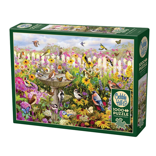 Backyard Bird Bath |1000 Piece Jigsaw Puzzle