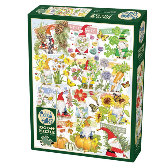 A Happy Gnome Life | 1000 Piece Jigsaw Puzzle
