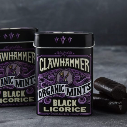 Clawhammer Mints | Black Licorice