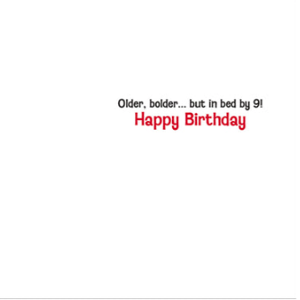 Load image into Gallery viewer, Birthday Card | Older &amp; Bolder

