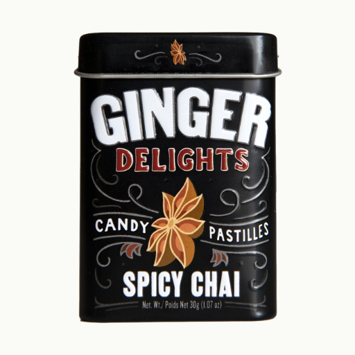 Ginger Delights, Spicy Chai Flavour Candy