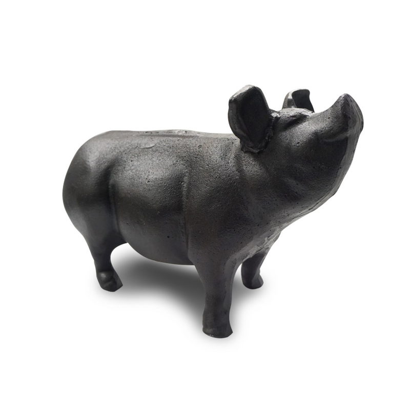 Load image into Gallery viewer, Large Cast Iron Pig

