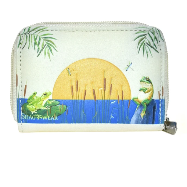 Load image into Gallery viewer, Sunset Frogs Essentials Wallet
