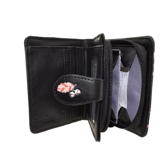 Forest Friends Wallet in Black
