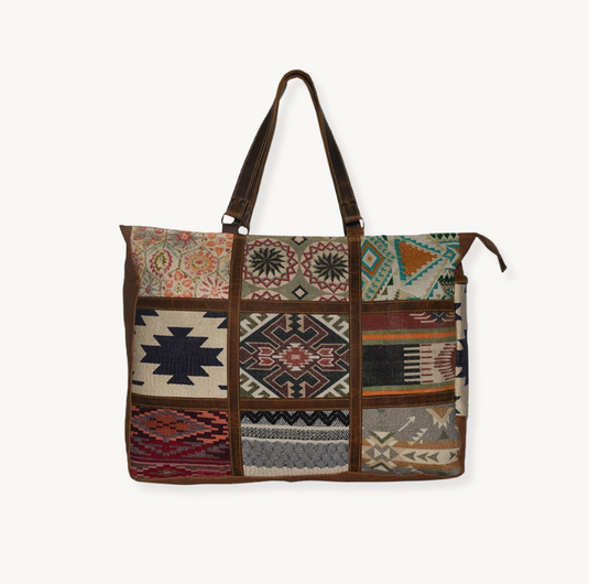 Weekender Bag | Upcycled Material | Alaska