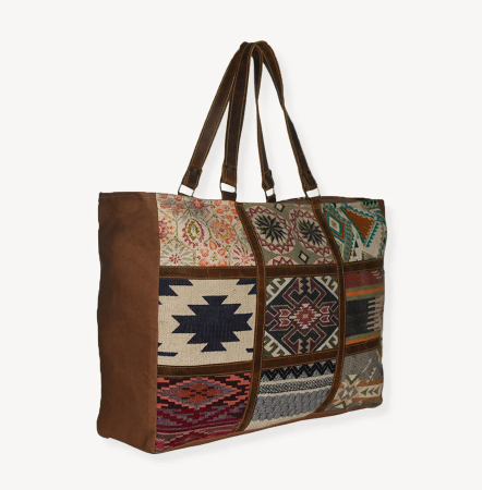 Weekender Bag | Upcycled Material | Alaska