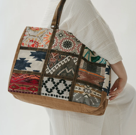Weekender Bag | Upcycled Material | Alaska