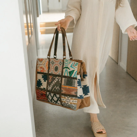 Weekender Bag | Upcycled Material | Alaska