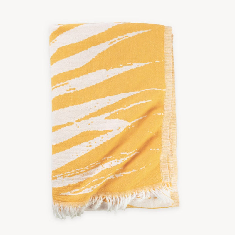 Load image into Gallery viewer, Turkish Towel : Bayside in Nectarine
