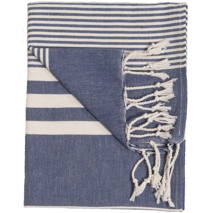 Turkish Hand Towel : Harem Denim