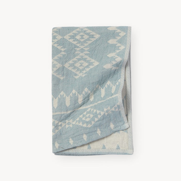 Turkish Hand/Tea Towel in Atlas Blue