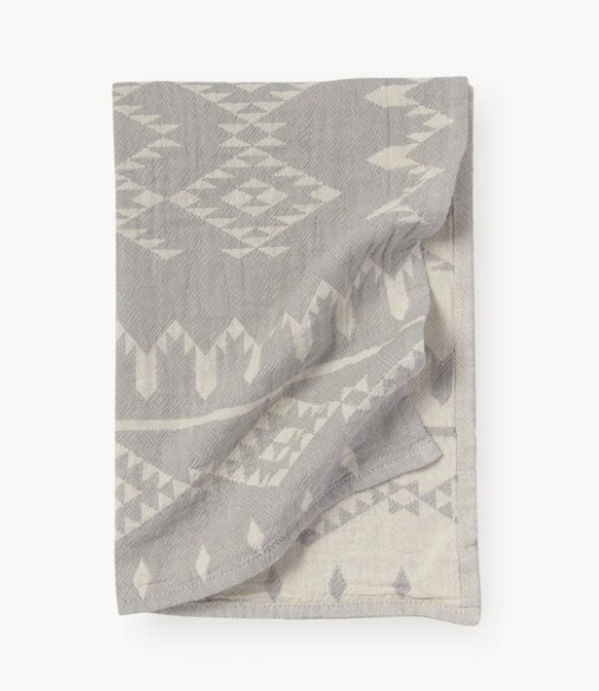Load image into Gallery viewer, Turkish Hand/Tea Towel in Atlas Grey
