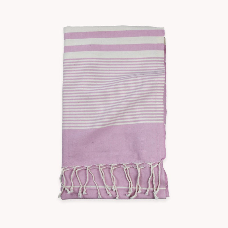 Load image into Gallery viewer, Turkish Towel in Harem Mauve
