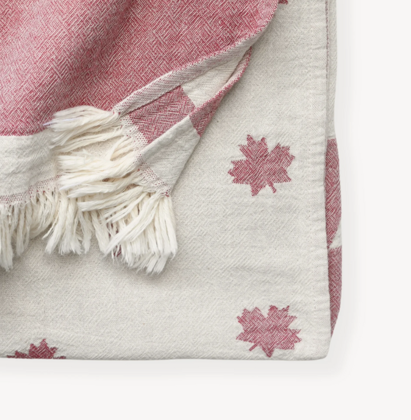 Load image into Gallery viewer, Cotton Multi-use Towel in Maple Leaf
