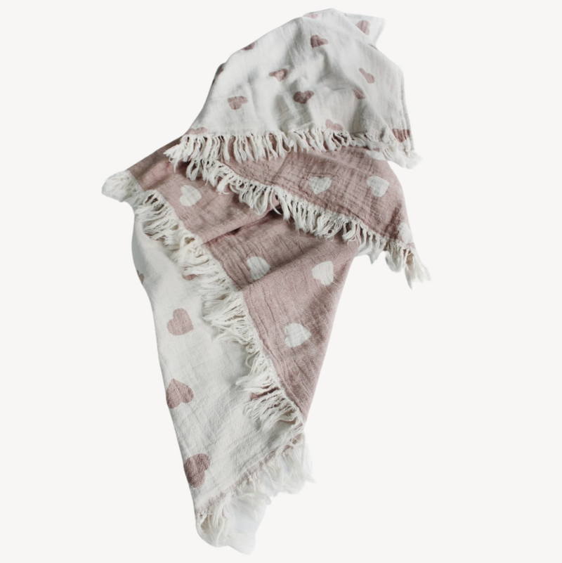 Load image into Gallery viewer, Multi-use Towel in Have a Heart
