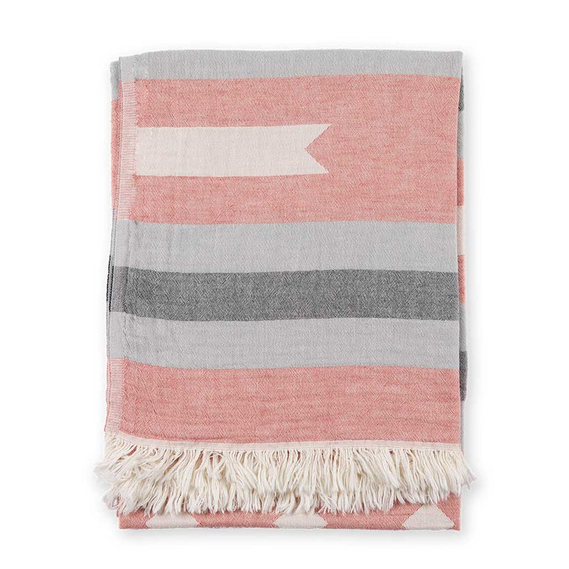 Load image into Gallery viewer, Turkish Towel in Ribbon Red
