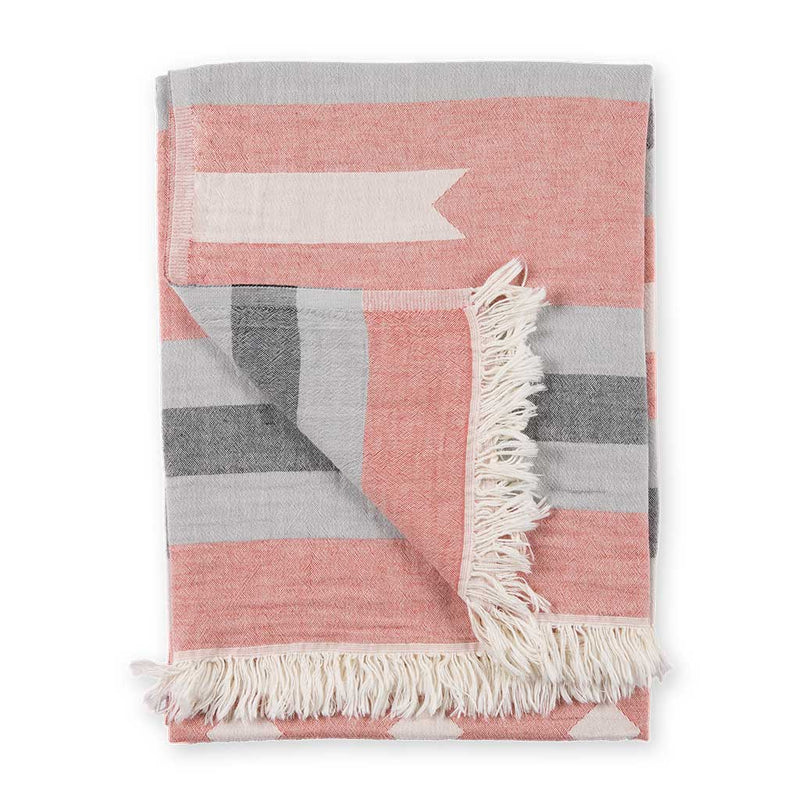 Load image into Gallery viewer, Turkish Towel in Ribbon Red
