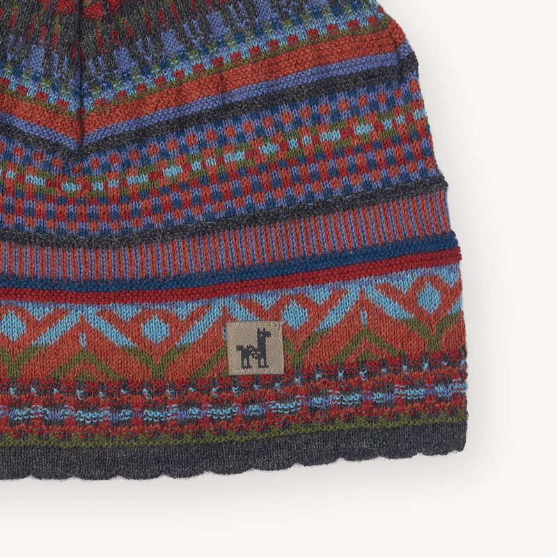 Load image into Gallery viewer, 100% Alpaca Beanie in Multi-colour
