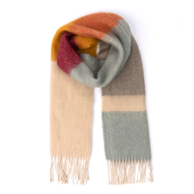 Load image into Gallery viewer, Blanket Scarf in Autumn Evening
