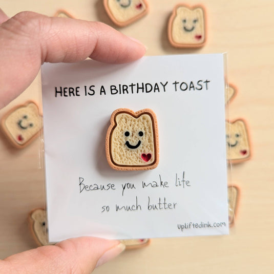 Birthday Toast | Mini-Note Card