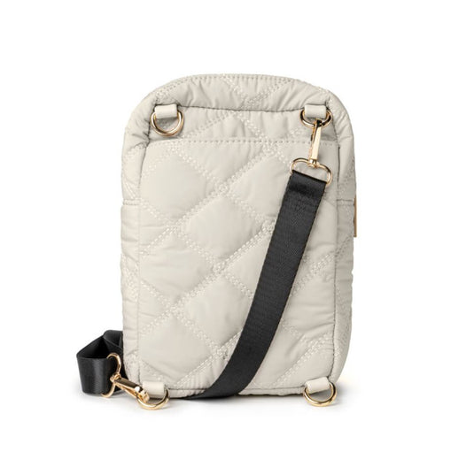 Cloud Nine Convertible Sling Bag in Glacier Grey