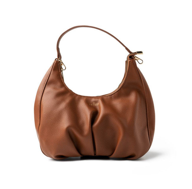 Load image into Gallery viewer, Kedzie Elle Shoulder/Crossbody Bag in Chestnut
