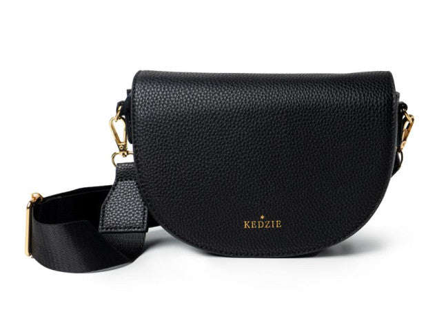 Luna Crossbody Bag in Black