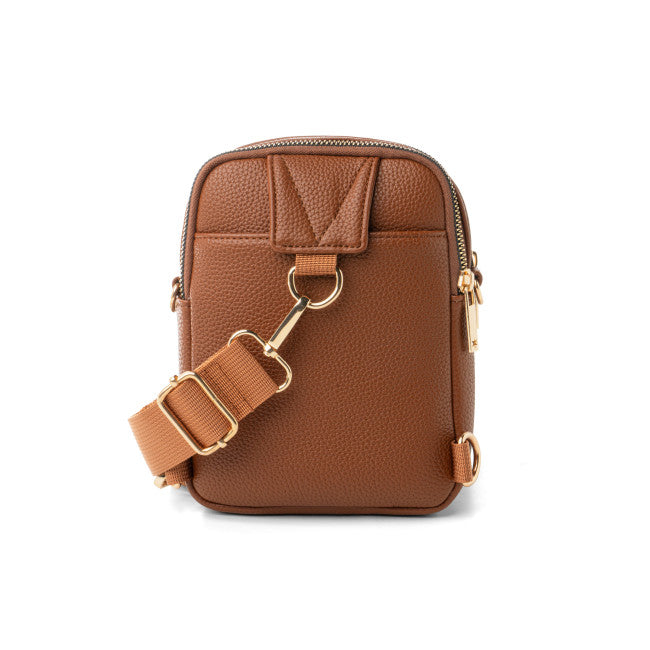 Load image into Gallery viewer, Solstice Convertible Crossbody Bag in Chestnut
