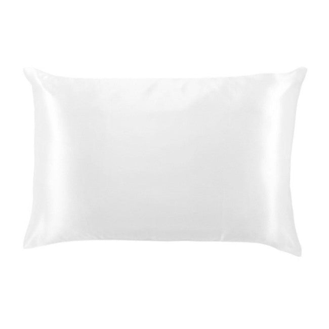 Bye Bye Bedhead Silky Satin Pillow Case in Ivory