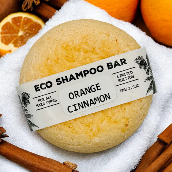 Shampoo Bar : Orange Cinnamon