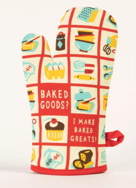 Load image into Gallery viewer, I make baked greats! Oven Mitt
