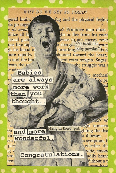 New Baby Congratulations Card