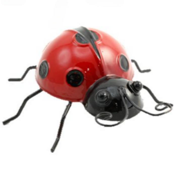 3D Ladybug Garden Art