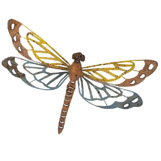 Rustic-Look Dragonfly Wall Decor