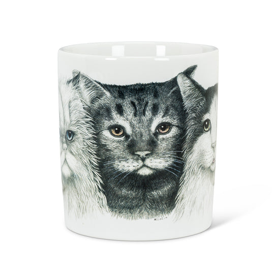 Trio of Cats Jumbo Mug