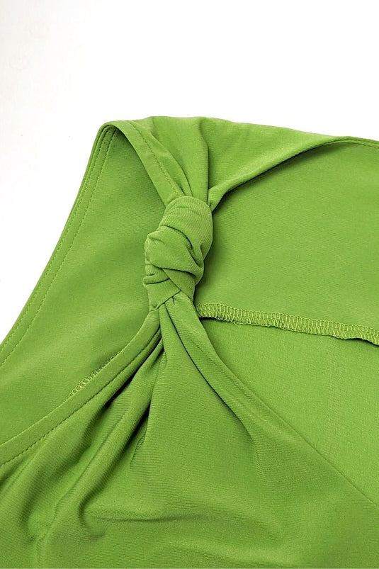 Twist Knot Cami in Pear