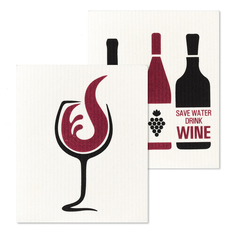 Load image into Gallery viewer, Wine : Eco Dishcloths
