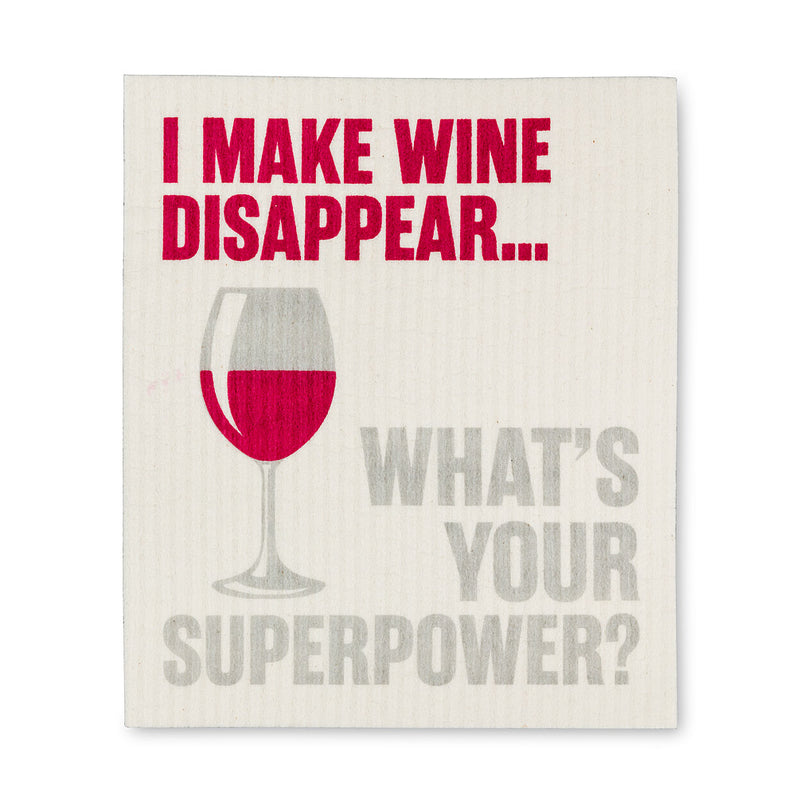 Load image into Gallery viewer, Funny Wine Text : Eco Dishcloths
