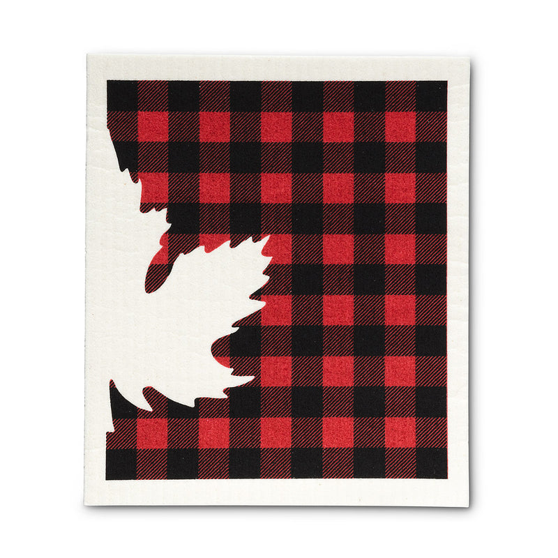 Load image into Gallery viewer, Maple Leaf Buffalo Check : Eco Dishcloths
