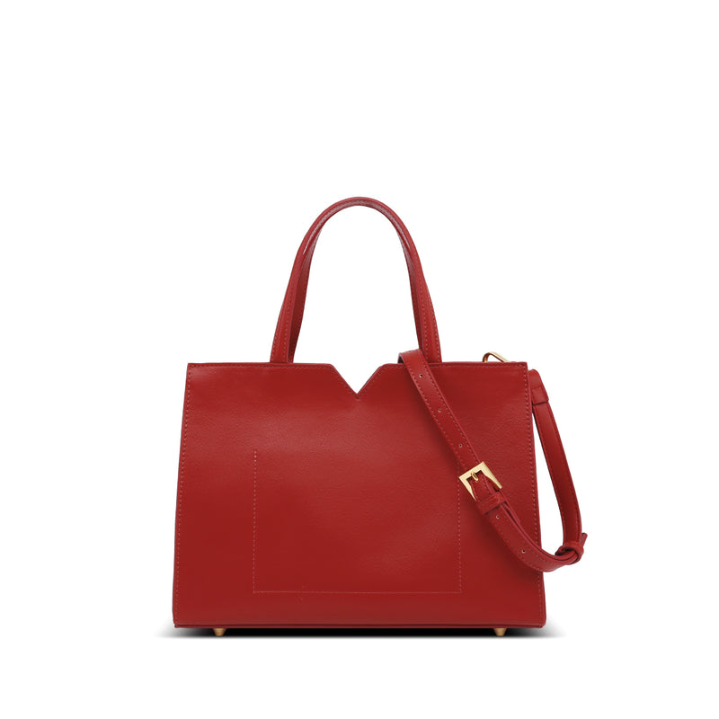 Load image into Gallery viewer, Aurora Satchel in Cranberry

