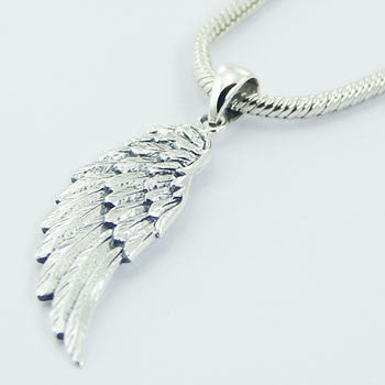Wing Pendant in Sterling Silver