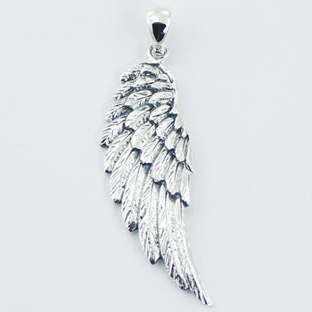 Wing Pendant in Sterling Silver