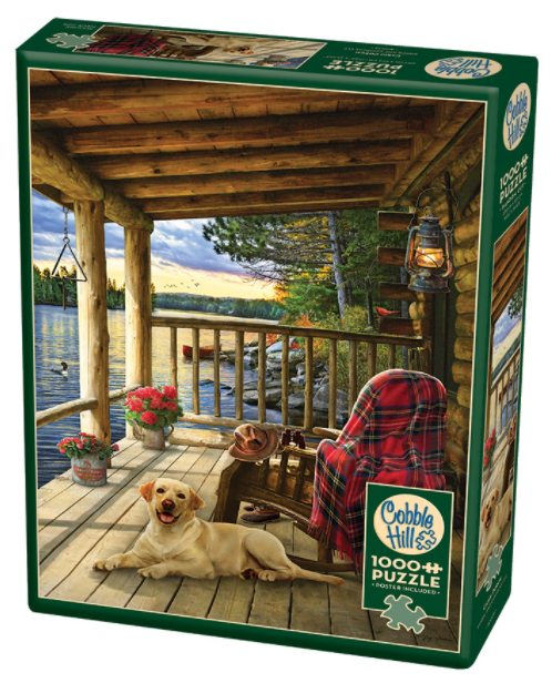 Jigsaw Puzzle : Cabin Porch