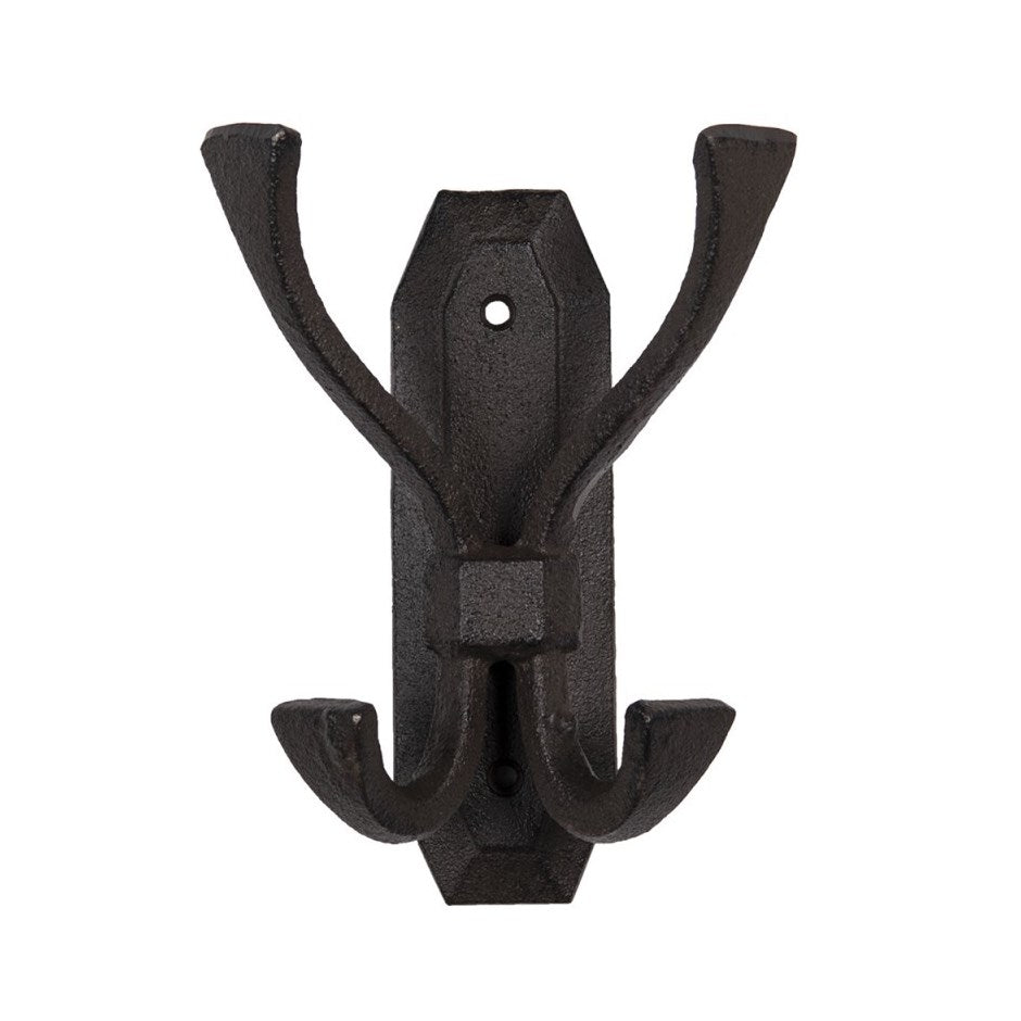 Wall Mounted Cast Iron Coat Rack – Shop Green Gecko