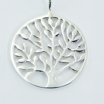 Tree of Life Earrings, Sterling Silver