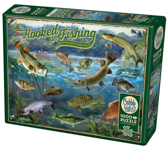 Jigsaw Puzzle : Hooked on Fishing