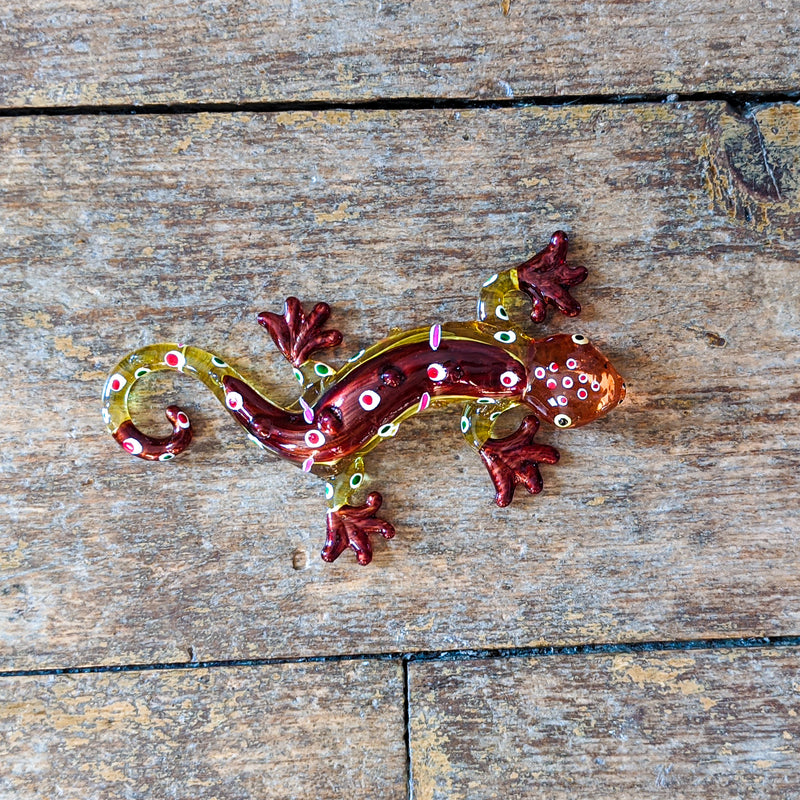 Load image into Gallery viewer, Glass Gecko : Mick, Large
