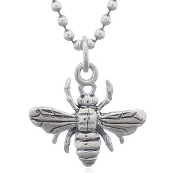 Bumblebee Pendant in Sterling Silver
